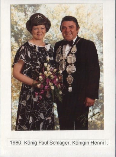 Königspaar 1980