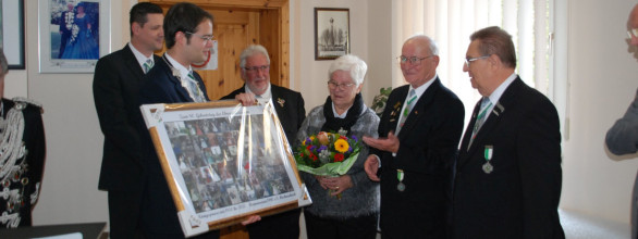 Lothar Hofman Ehrenpraesident 80ster Geburtstag (31.10.2015)